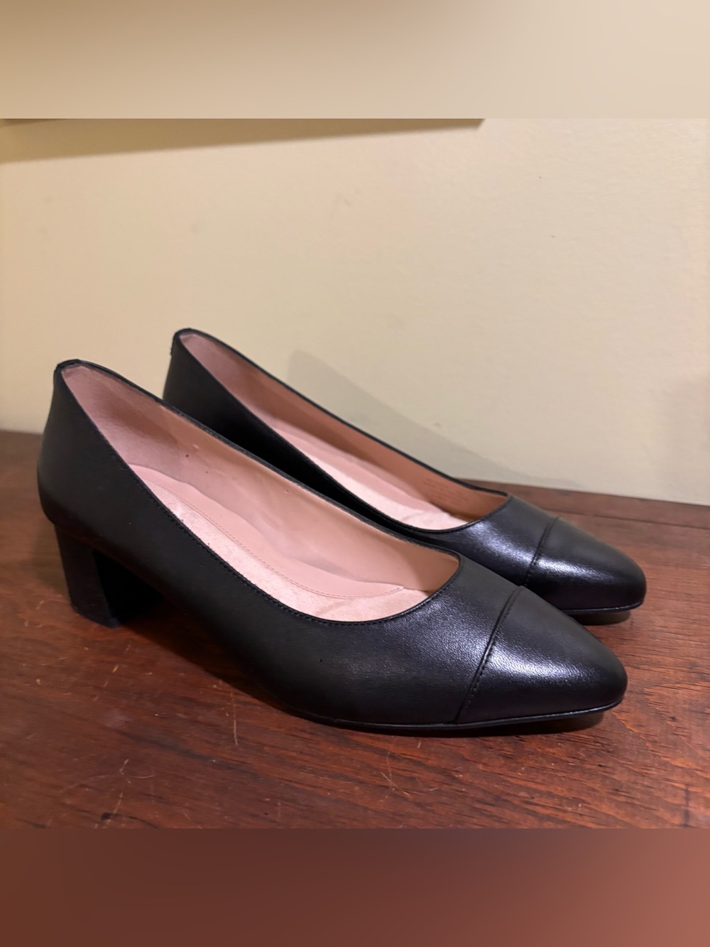 Cole Haan Block Heel Pumps Wide Width Size 9C